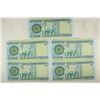 Image 2 : 5 PIECES OF IRAQ 500 DINARS CRISP UNC