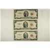 Image 1 : 1953, 1953-A & 1953-B $2 US RED SEAL NOTES