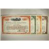 Image 1 : 4 ASSORTED VINTAGE RAILROAD STOCK CERTIFICATES