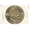 Image 1 : 1962-D FRANKLIN HALF DOLLAR BRILLIANT UNC