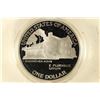 Image 2 : 1990 EISENHOWER CENTENNIAL PROOF SILVER DOLLAR