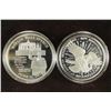 Image 2 : 2-1 1/2'' PROOF TOKENS RONALD REAGAN CENTENNIAL &