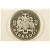 Image 1 : 1973 BARBADOS $10 SILVER PROOF 1.1271 OZ. ASW
