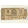 Image 1 : 1864 CONFEDERATE STATES OF AMERICA $1 TOUGH