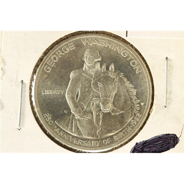 1982-D GEORGE WASHINGTON COMMEMORATIVE SILVER