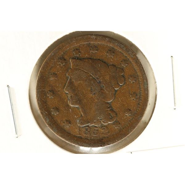 1852 US LARGE CENT