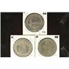 Image 1 : 3-$1 GAMING TOKENS, 1966 RENO'S HORSESHOE CLUB,