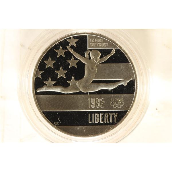 1992-S XXV OLYMPIAD PROOF US HALF DOLLAR