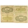 Image 2 : 4 PIECES OF JAPANESE 50 SEN NOTES