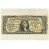 Image 1 : SHORT SNORTER ON 1935-A $1 NORTH AFRICA SILVER