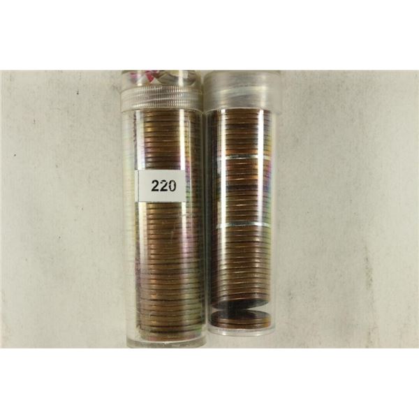 96 ASSORTED 1940'S-1950'S LINCOLN WHEAT CENTS