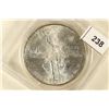 Image 1 : 1982 MEXICO SILVER 1 ONZA BRILLIANT UNC
