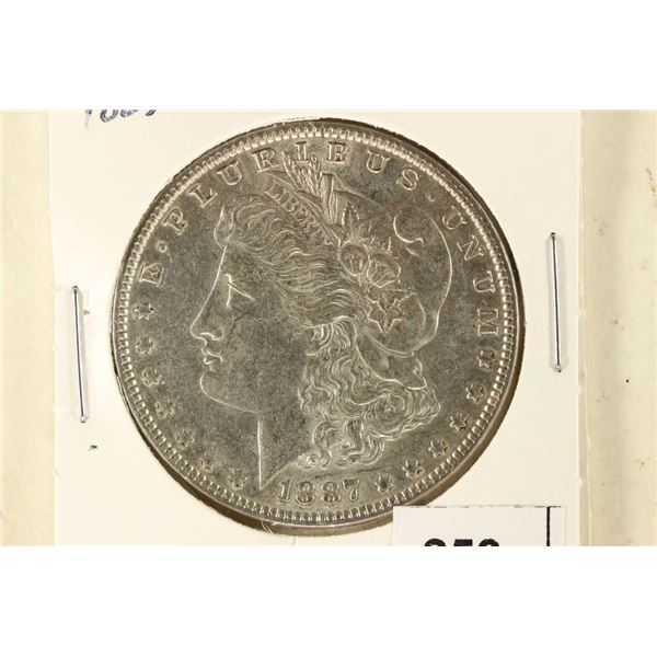 1887 MORGAN SILVER DOLLAR