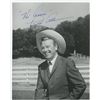 Image 1 : Rex Allen signed photo