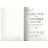Image 1 : Eating Well for Optimum Health: The Essential Guide to Food, Diet, and Nutrition Andrew Weil signed 