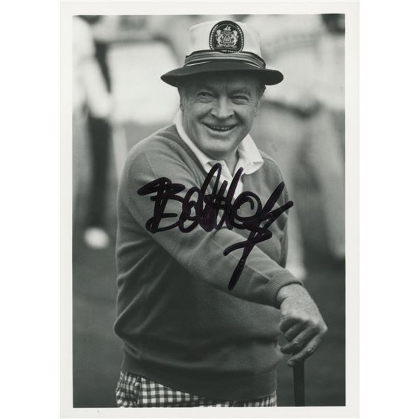 Bob Hope signed photo