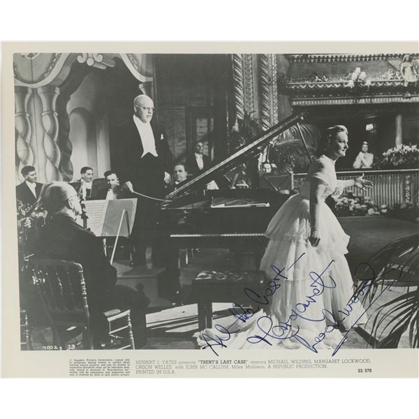 Margaret Lockwood signed movie photo