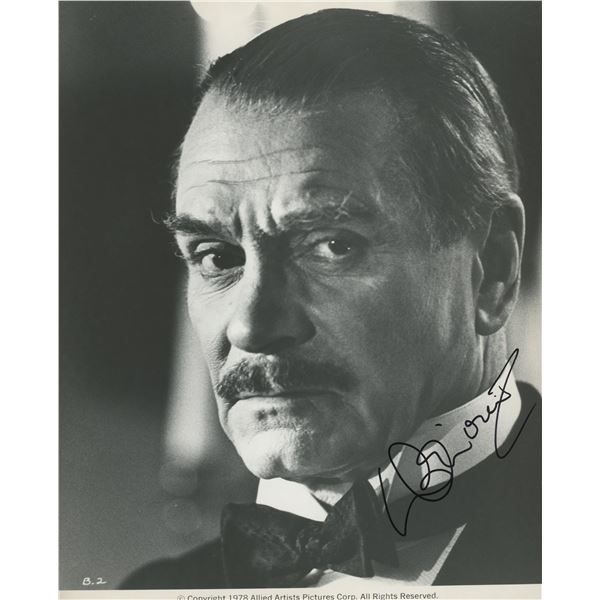 Laurence Olivier signed photo