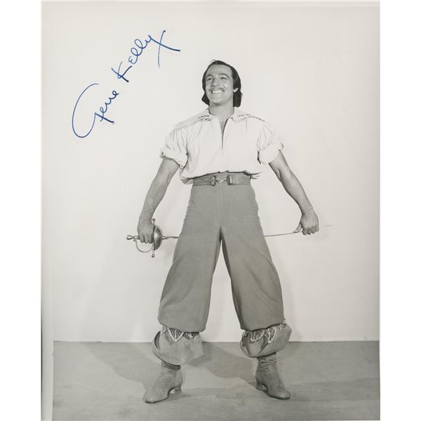 Gene Kelly signed photo