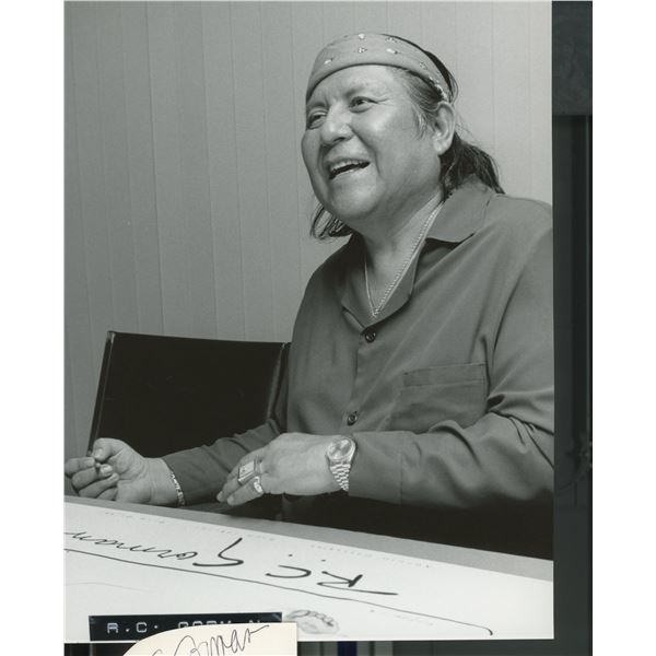 R.C. Gorman original signature