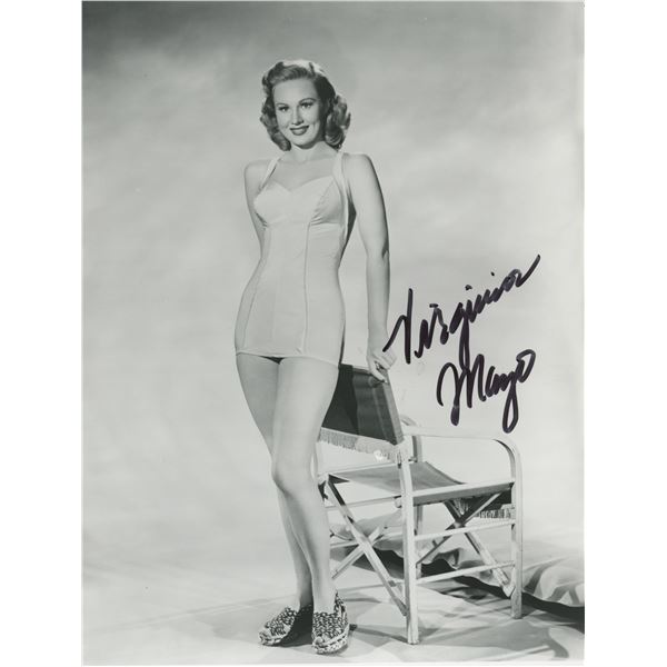 Virginia Mayo signed photo