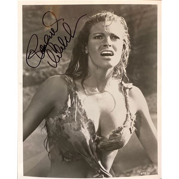 Raquel Welch signed photo