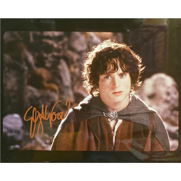 The Lord of the Rings Elijah Wood signed movie photo