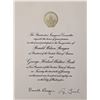 Image 1 : Ronald Reagan and George H.W. Bush Signed Presidential Inauguration Invitation