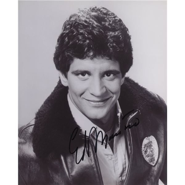 Ed Marinaro signed "Hill Street Blues" TV photo