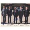 Image 1 : George H.W. Bush, Ronald Reagan, Jimmy Carter, Gerald Ford, and Richard Nixon signed "5 American Pre