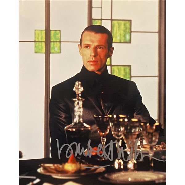 The Matrix Reloaded Lambert Wilson signed movie photo