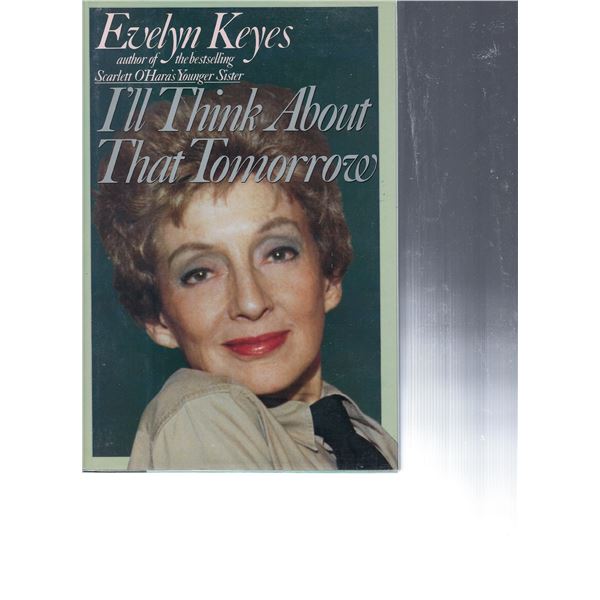 Evelyn Keyes signed book