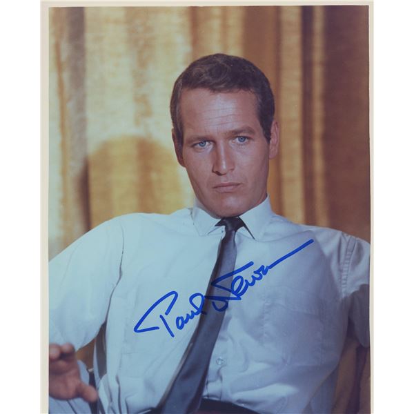 Paul Newman signed photo