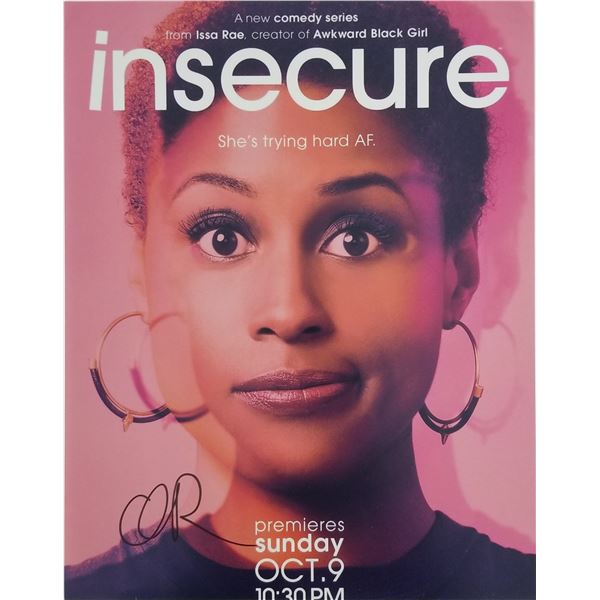 Issa Rae signed magazine