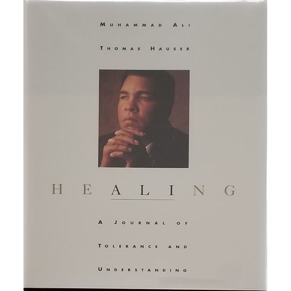 Muhammad Ali Healing signed book