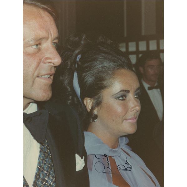 Richard Burton signed photo