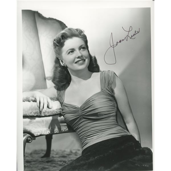 Joan Leslie signed photo
