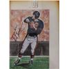 Image 1 : Sid Luckman Unsigned Chicago Bears 1989 Goal Line Art Card