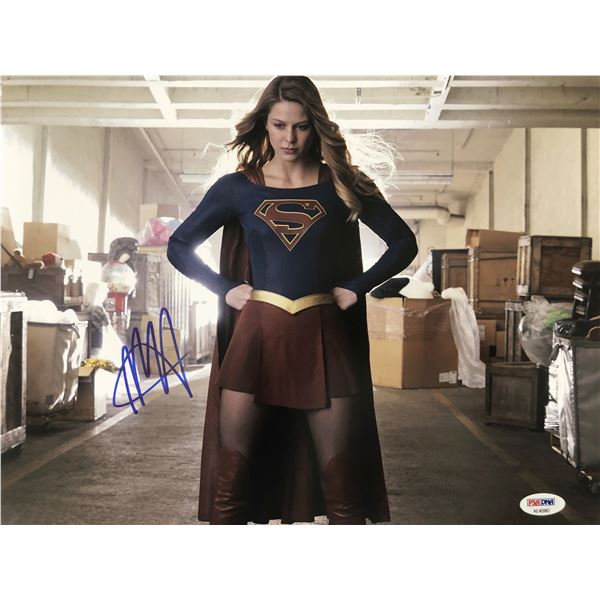 Supergirl Melissa Benoist signed photo_ PSA DNA