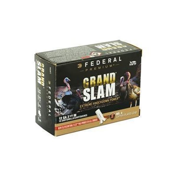 FED GRAND SLAM 12GA 3.5" 2OZ #4 - 10 Rds