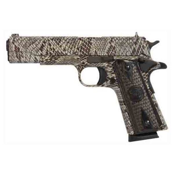 IVER JOHNSON 1911A1 COPPERHEAD .45ACP 5" FS 8RD SNAKESKIN