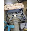 Image 2 : Folding workmate station with tile saw and lever