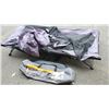 Image 2 : Ozark Trail one-person cot tent with patches