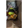 Image 4 : Tote of tools and ear protection