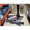Image 1 : Table top shuffle board game with paintball gun and powerbar