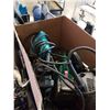 Image 2 : Box of corded power tools