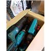 Image 2 : BOX OF CORDLESS POWER TOOLS - MAKITA, HILTI, MAKITA SAWZALL, IMPACT AND DRILL, HILTI CORDLESS DRILL 