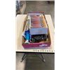 Image 1 : TRAY OF DOG ITEMS, NAIL SANDERS, CLIPPERS, LAWN STAKES, BBQ WEINER STICKS