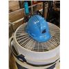 Image 2 : WIND MACHINE FAN, ROLL OF PVC HOSE AND HARD HAT
