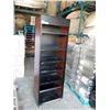 Image 1 : METAL ROLLING CABINET WITH 6 ADJUSTABLE SHELVES 24" x 16" 76"